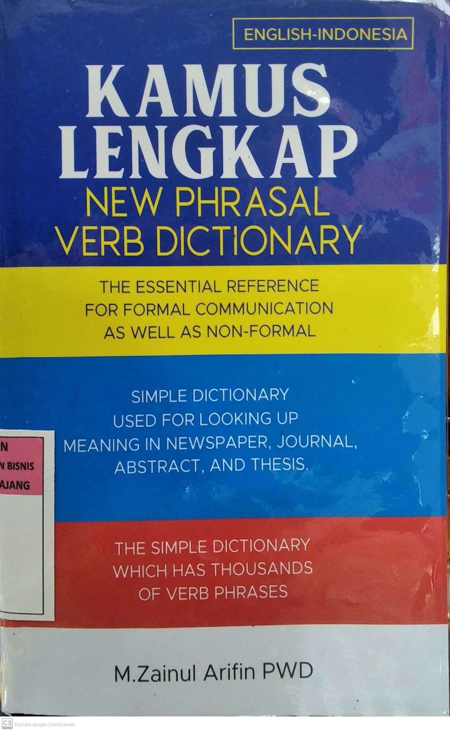 Kamus lengkap new phrasal verb dictionary